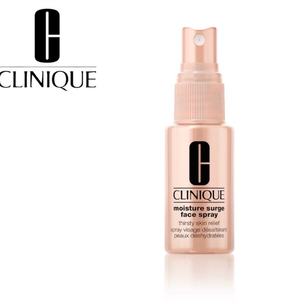 Clinique Moisture Surge Face Spray Thirsty Skin Relief - NEW 1oz Purse Size